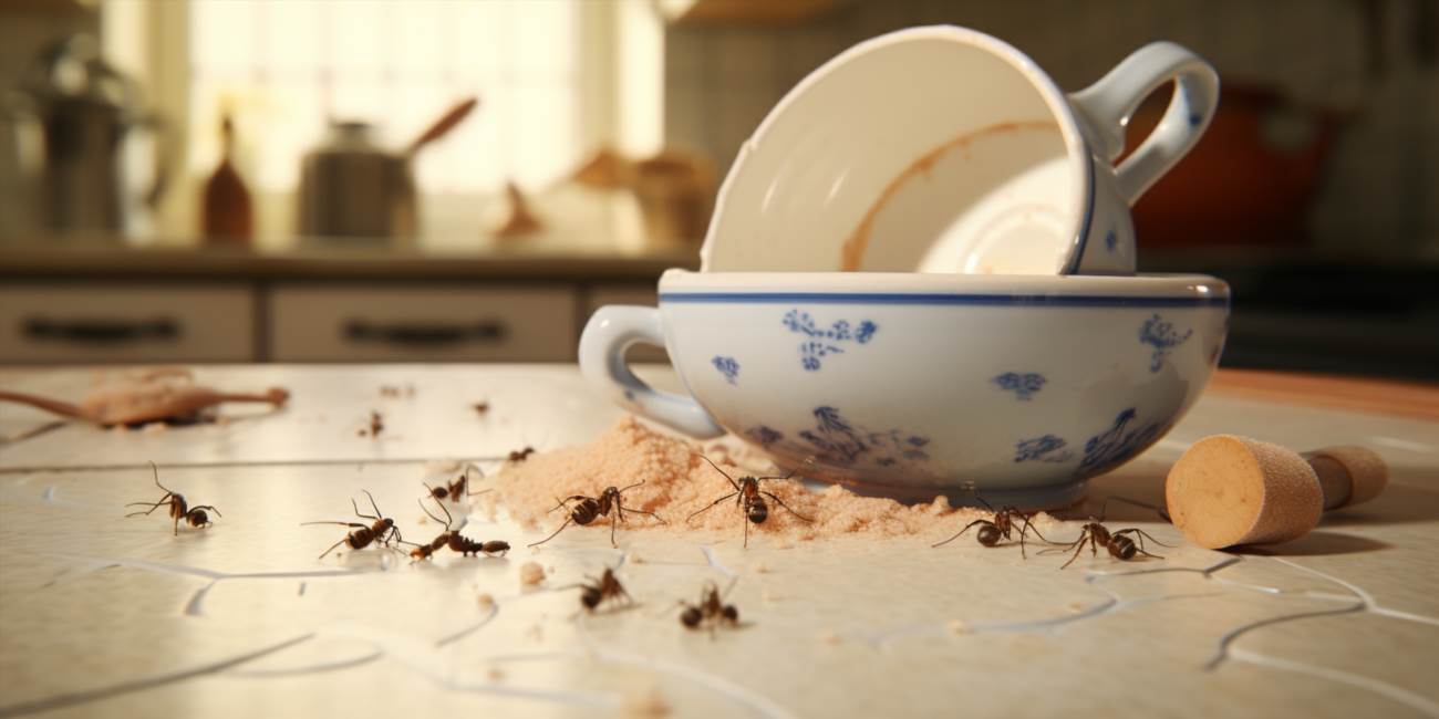 Co na mrówki w domu?